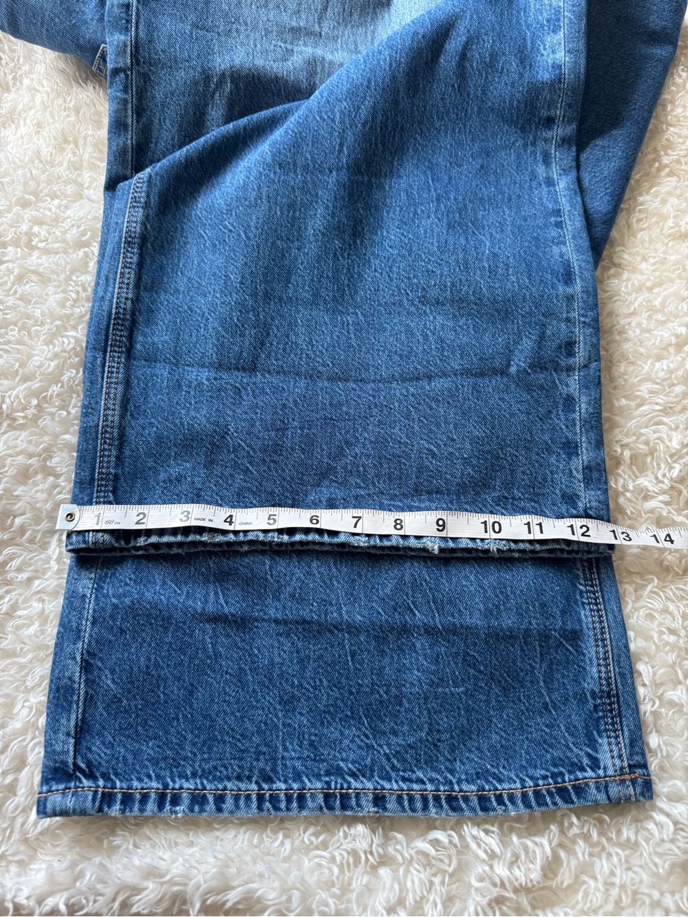 American Eagle AE Strigid Low-Rise Ultra Wide-Leg Jeans Size 10 - Picture 11 of 15